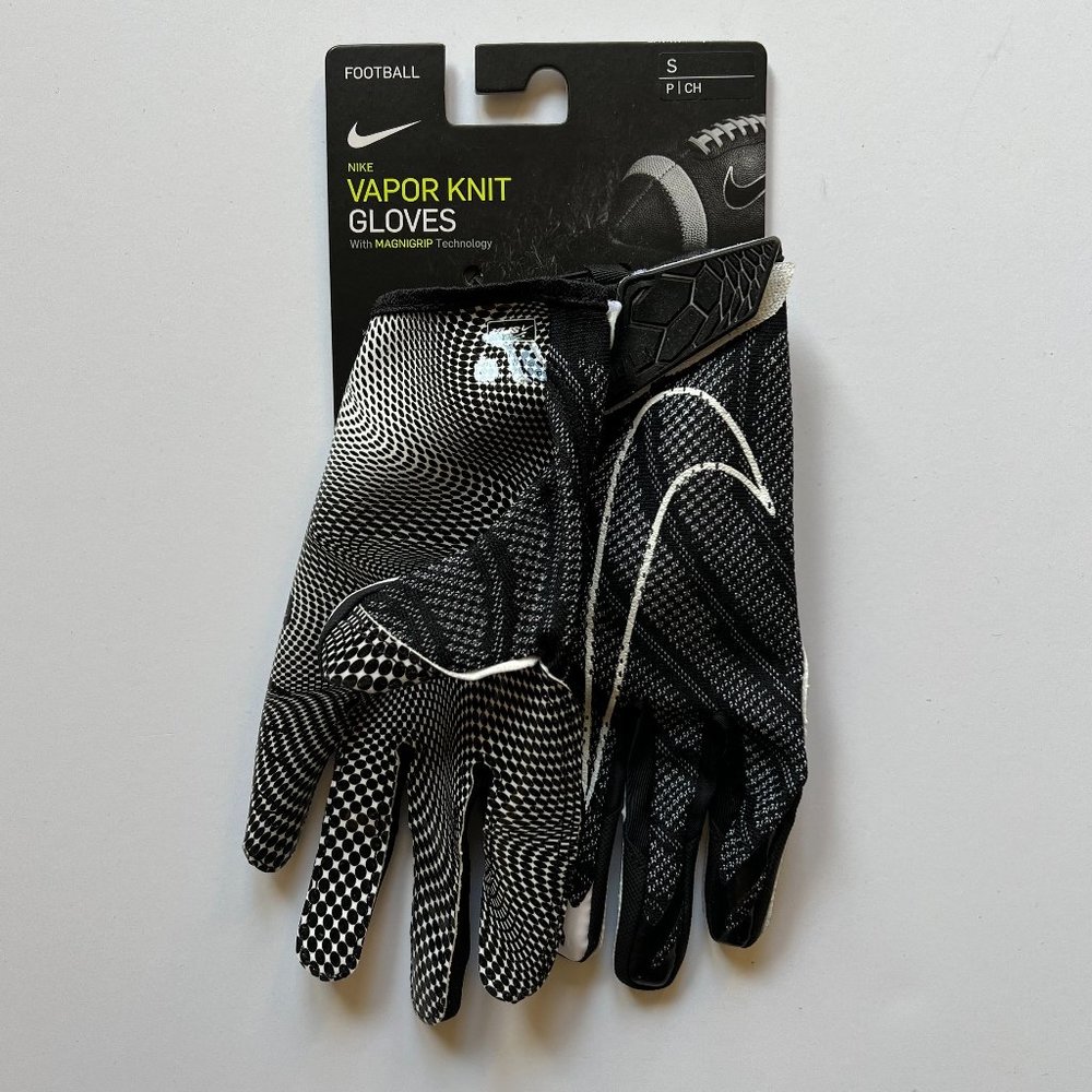 NIKE Vapor Knit Football Gloves Adult Sz Small NEW Original $60